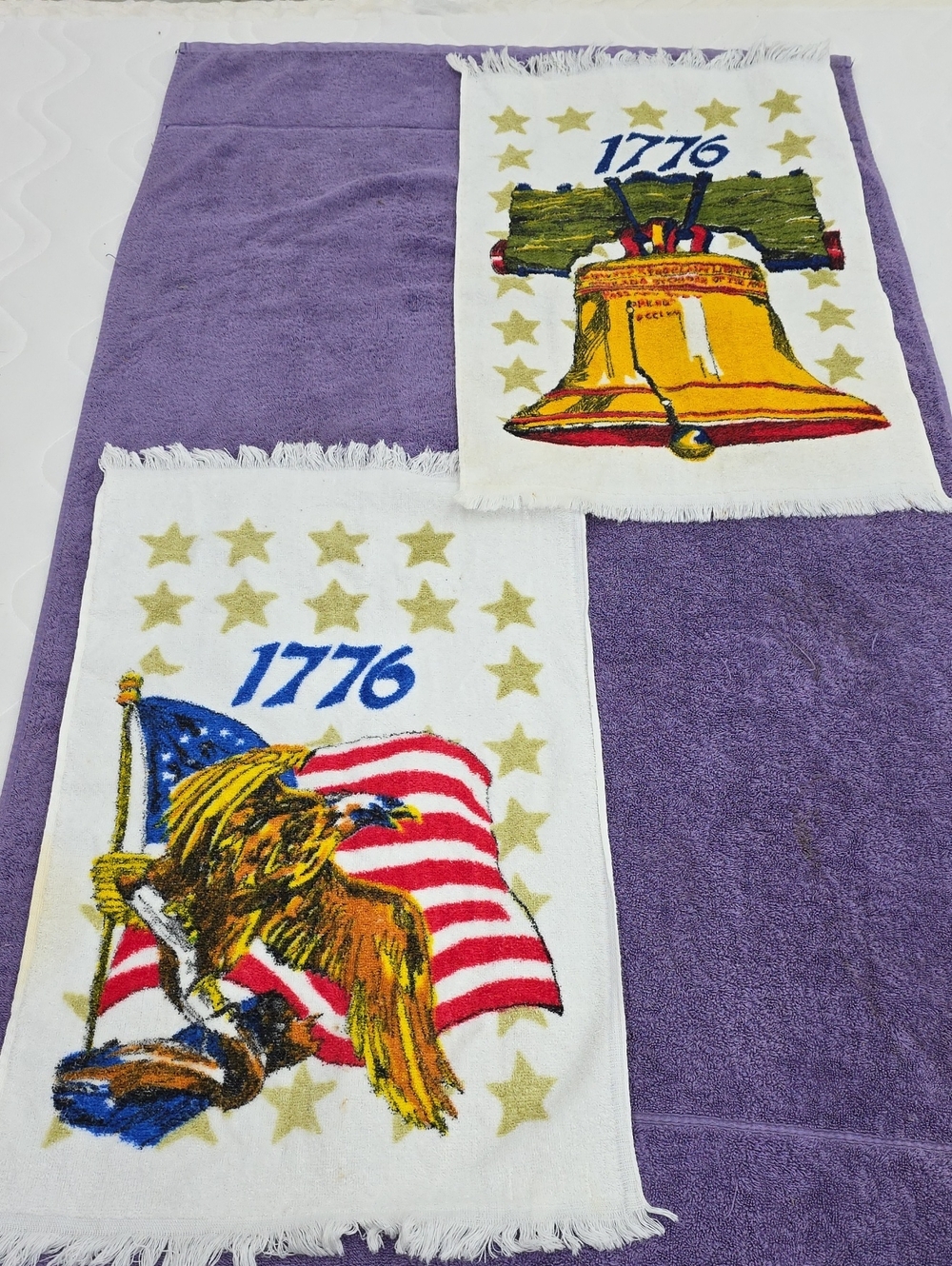 Set Of 2 Canon Patriotic 1776 Towels